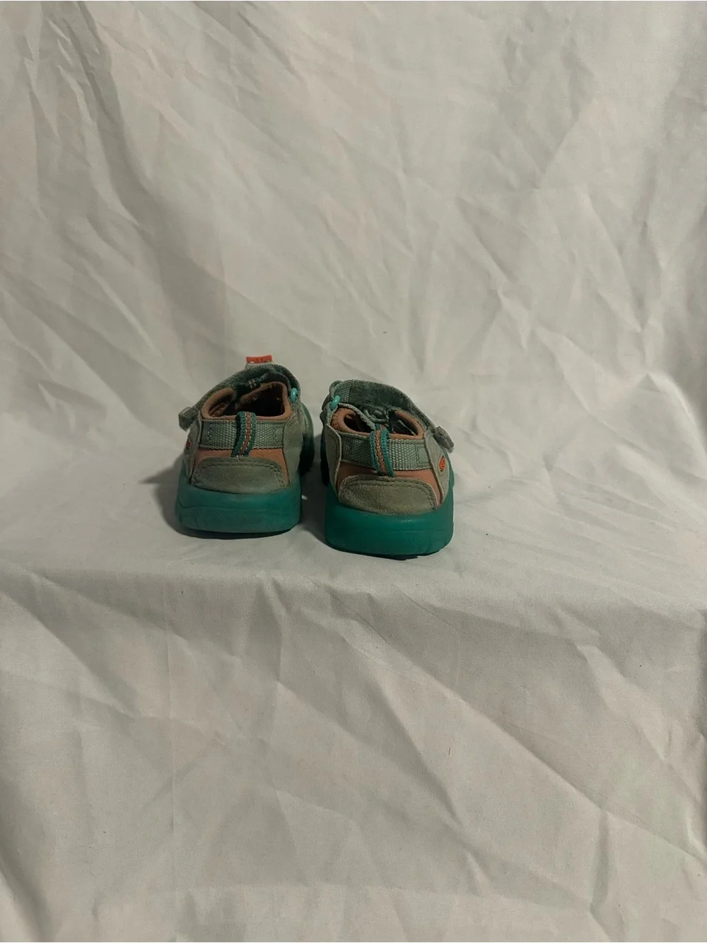 Keen Kids Teal and Orange Closed-Toe Sandals